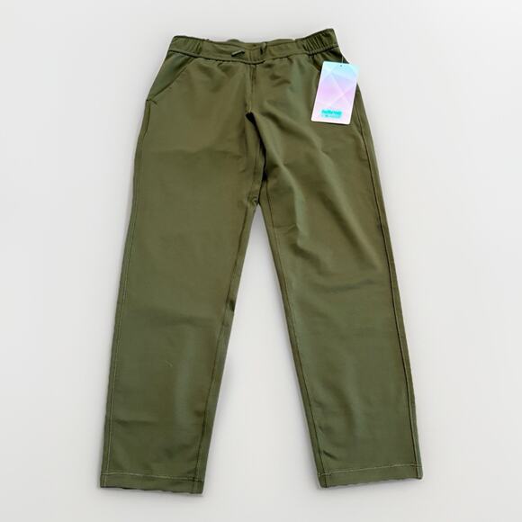 Ivivva By Lululemon Youth Girls Green Best Of All Pant Size 8 NWT NEW - Picture 1 of 9